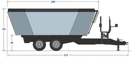 Penta 6730 Trailer Mixer