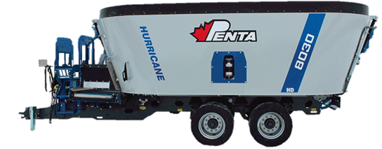 Penta 8030 Double Auger Trailer Mixer